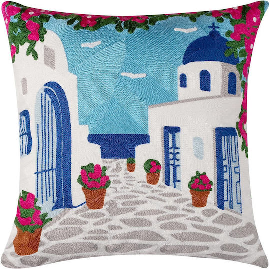 Silk Fashion Dekorativer Kissenbezug C15 Mehrfarbige 45x45cm
