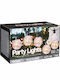 Progarden Waterproof LED Garland Lights IP44 9.5m with 10 Balls Warm White