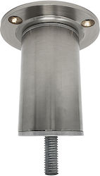 Αποστάτης Πάγκου Ø35 L.12cm Inox Ματ Metalor 072-8ppa