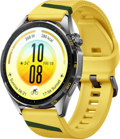 Huawei Watch GT 7 Stainless Steel 46mm Αδιάβροχο με Παλμογράφο (Κίτρινο)