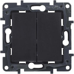 Legrand Niloe Step Recessed Wall Switch Double ...