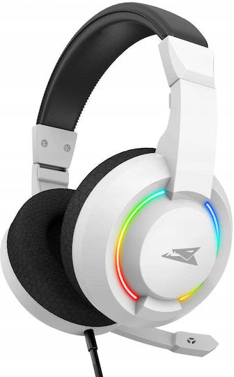 Baracuda BGH-021 Over Ear Gaming Headset with USB Connection White
