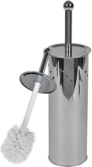 SPV Metallic Bathroom Toilet Brush Grey