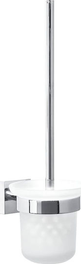 Tesa Metallische Toilettenbürste Badezimmer Silber