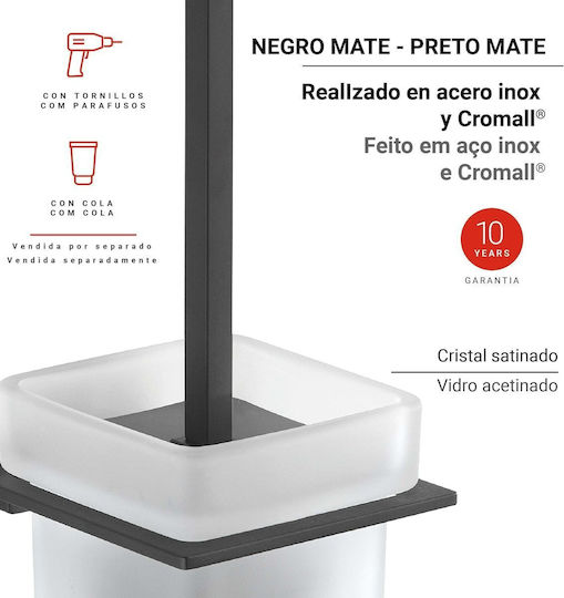 Inox Πιγκάλ Μπάνιου Μαύρο