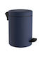 Pam & Co Inox Badezimmer Mülleimer Soft Close 5lt Blau