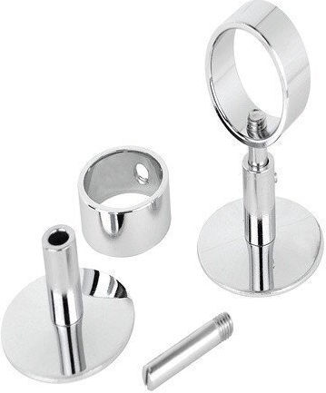 Стенни с Винтове Inox Сребриста