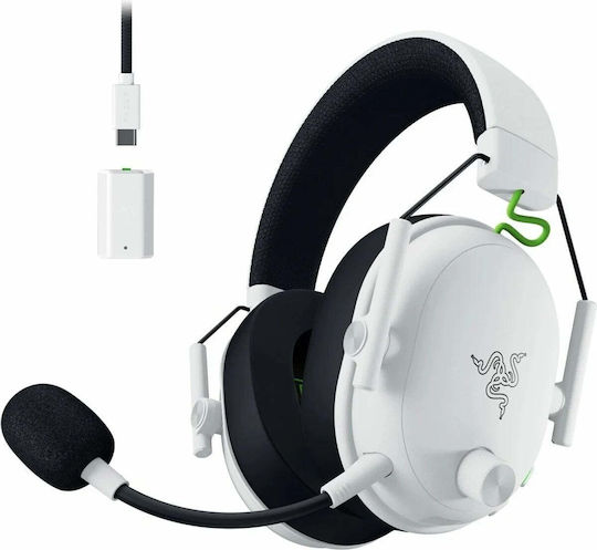 Razer BlackShark V3 Ασύρματο Over Ear Gaming Headset με σύνδεση Bluetooth / USB Λευκό για XBOX