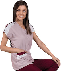 Γυναικεία Μπλούζα Εργασίας Μπορντώ Zebra Bordeaux 90504003 Beunique Μπορντό Γυναικεία Μπλούζα Εργασίας Μπορντώ Zebra Bordeaux 90504003 Beunique Μπορντό