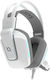 Aqirys Alya Over Ear Гейминг Слушалки с Свързаност 2x3,5 мм / 3,5 мм / USB Бели за Nintendo Switch / PC / XBOX