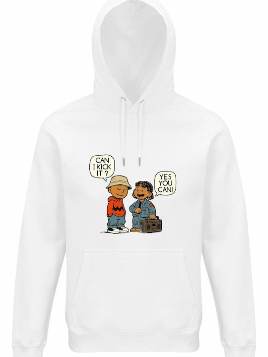 Hanorac Cu Glugă Bumbac Organic Unisex Can I Ki...