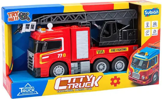 Gounaridis Toys Φορτηγό Πυροσβεστικό Pull Back για 3+ Ετών