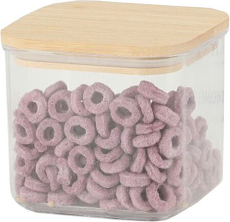 Caseta Cereale Cu Capac Plastic Transparent 500ml