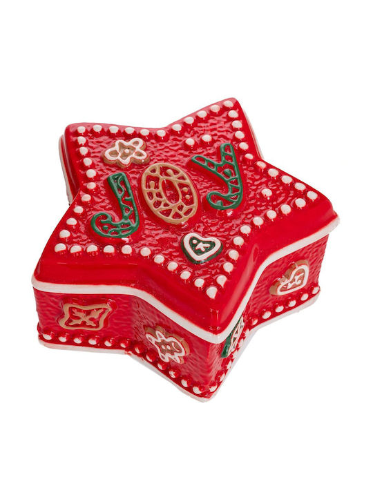 Iliadis Iliadis Weihnachtliches Tischgeschirr & Weihnachtlicher Schmuck Keksdose Keramik Süßigkeiten 17x13x13cm 2 Stück