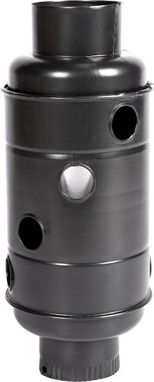 Tub De Recuperare Căldură Rotund 120 Mm Gri Mat Mat
