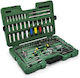 Sata Ratschen- und Steckschlüssel-Set 1/4" & 1/2" & 3/8" 180 Stück