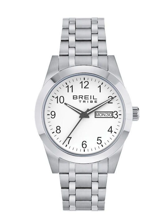 Breil Men's Watch 38mm Battery With Silver Steel Bracelet Breil Men's Watch 38mm Battery With Silver Steel Bracelet