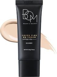 Bom Flex Bb Liquid Foundation SPF50 02 Ivory 40gr Bom Flex Bb Liquid Foundation SPF50 02 Ivory 40gr