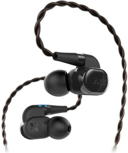 Akg N5005 In-ear Headphones Bluetooth Hybrid Technology 8h Playtime 4 Sound Filters Black
