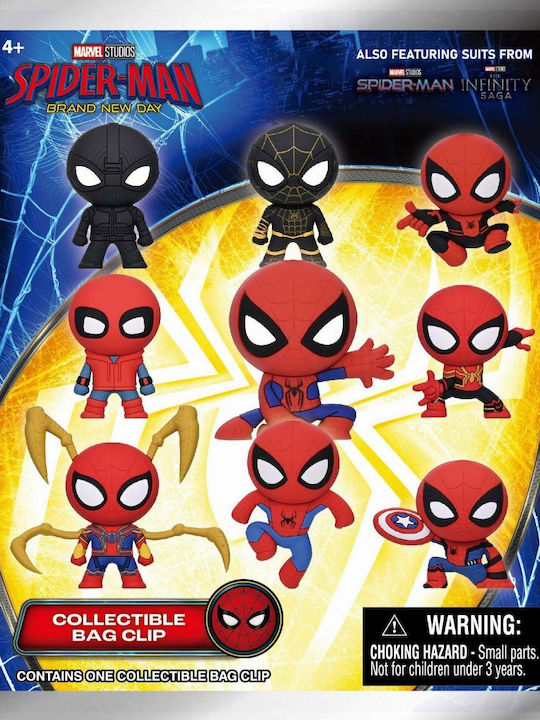 Marvel Spider-Man Brand New Day Series 1 Bag Clip Keychain Random Content