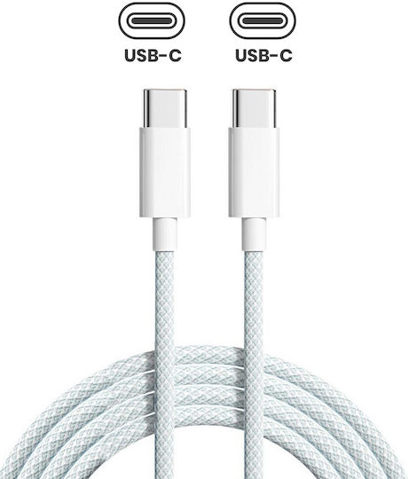 Geflochtenes USB Typ-C Kabel Männlich - USB-C 1m Großhandel