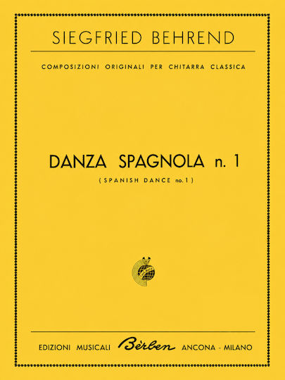 Behrend Danza Spangola N 1 Behrend Danza Spangola N 1