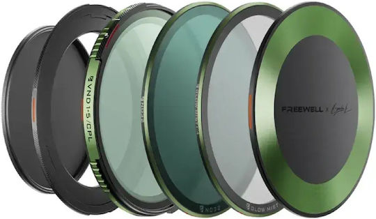 Freewell Комплект Филтри Променлива ND / CPL / ND / Цветен Диаметър 72mm за Фотообективи