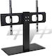 vidaXL 275392 Schreibtisch TV-Halterung bis 70" Schwarz