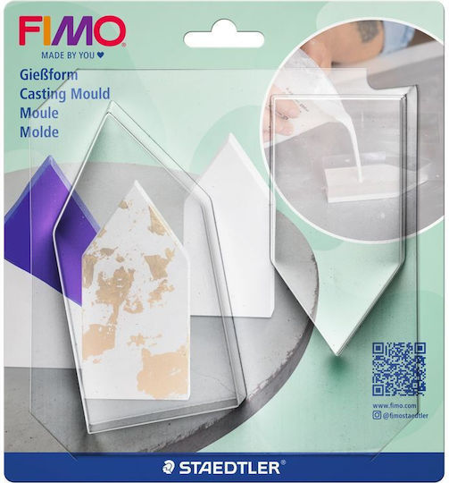 Fimo Gie?form Bowl Houses Molding Form 'Houses' 2pcs Fimo Staedtler