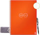 Rocketbook A4 Notebook 18 Sheets with White Pages with Pen Holder Orange