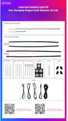 Ατμοσφαιρικός Φωτισμός Universal Ambient Light Kit Panel Trims Ατμοσφαιρικός Φωτισμός Universal Ambient Light Kit Panel Trims