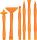 Plastic Pry Tool Set 6 Piece Set