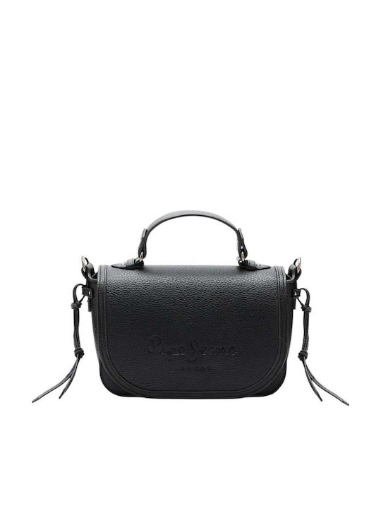 Pepe Jeans Rosalie Key Дамска чанта за рамо Черна