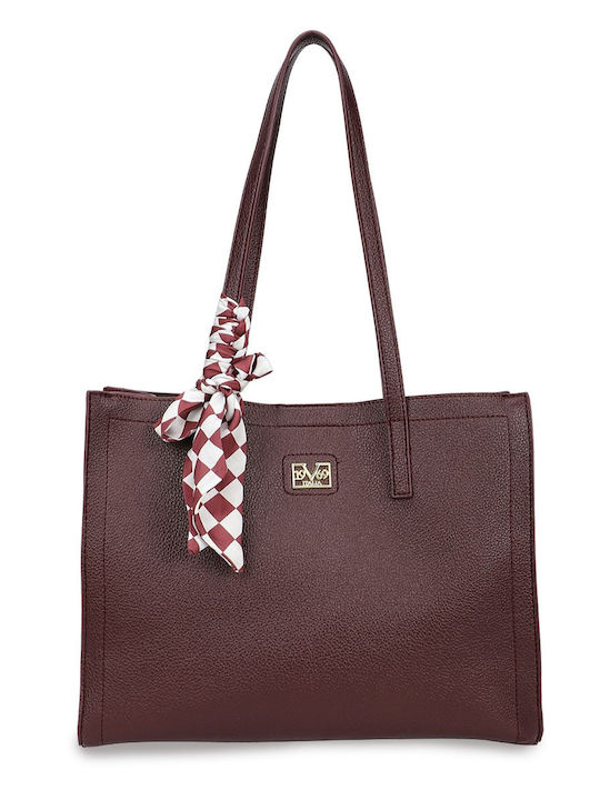 19V69 Women's Shoulder Bag Bordeaux