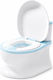 Little Mom Pottie Toilet with Lid Blue