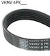 Skf Vkmv 6pk1270 Curea de transmisie striată