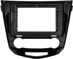 VenCore 3550-0004b DIN-Verkleidungsplatte 10.1 Zoll Kabelsatz & Canbus Box Nissan Qashqai 2014-2021 Schwarz