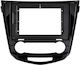 VenCore 3550-0004b DIN-Verkleidungsplatte 10.1 Zoll Kabelsatz & Canbus Box Nissan Qashqai 2014-2021 Schwarz
