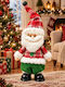Dekorativer Stoff-Weihnachtsmann 45cm