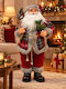 Dekorativer Stoff-Weihnachtsmann 60cm