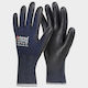 Stenso Touchscreen Waterproof Safety Gloves Navy Blue Nitrile