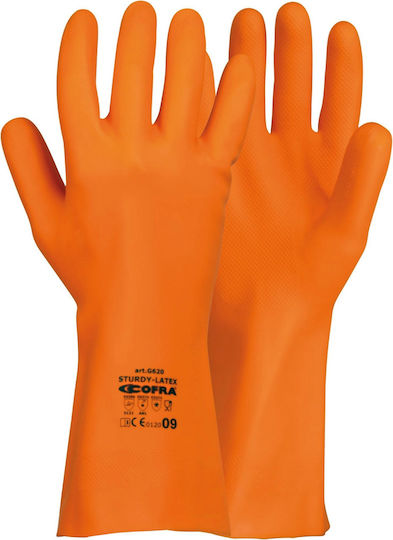 Cofra Cofra Sicherheitshandschuhe Orange Latex