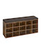 Mobilier Hol cu Pantofar și Bancă Rustic Brown 105x30x48cm