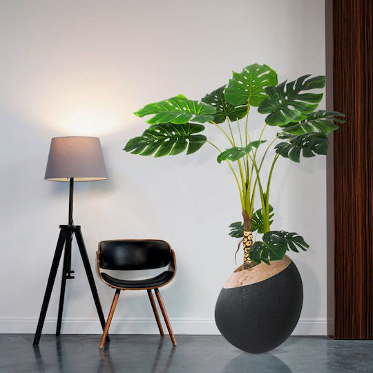 Künstliche Monstera 140cm Globostar 20004 Braune Grüne