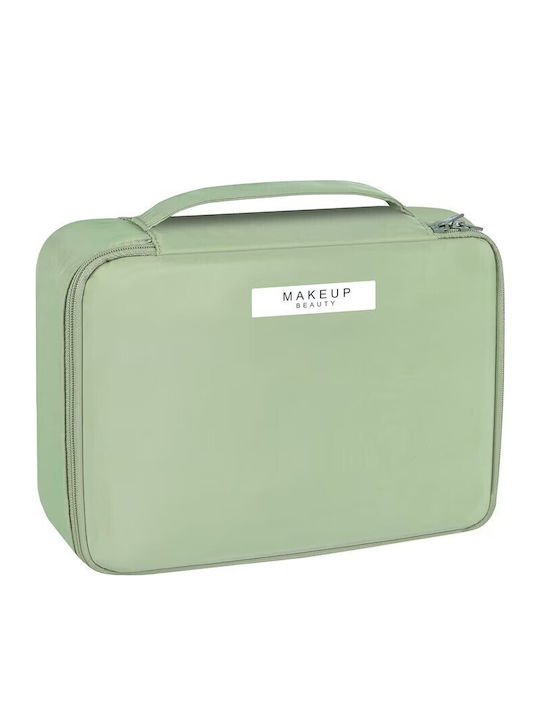 Geantă De Călătorie Flippy Cosmetice Articole De Toaletă Material Rezistent La Apă 2 În 1 Buzunar Interior Detasabil 23 X 16 X 8 Cm Verde