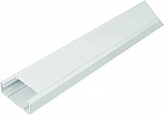 Dabler Cable Channel with Perforated Stand Made of Plastic 40x25mm White