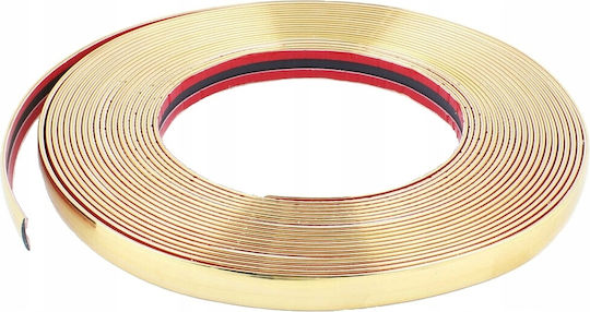 Bandă Aurie Gold 50mm Crom Autocolant Decorativ Pentru Ornamente