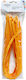 Metron Verschiedenes Bastelbedarf Rohrdrähte Blister 20 Stücke 50x0.8cm Orange