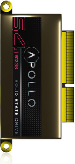 Apollo S4 SSD 512GB Mit PCI Express 3.0 Verbindung