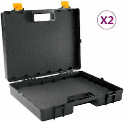 vidaXL Βαλίτσα Εργαλείων Πλαστική Π37xB31.5xΥ10cm 151835 2τμχ vidaXL Βαλίτσα Εργαλείων Πλαστική Π37xB31.5xΥ10cm 151835 2τμχ
